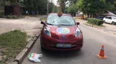В Харькове водитель иномарки сбил женщину