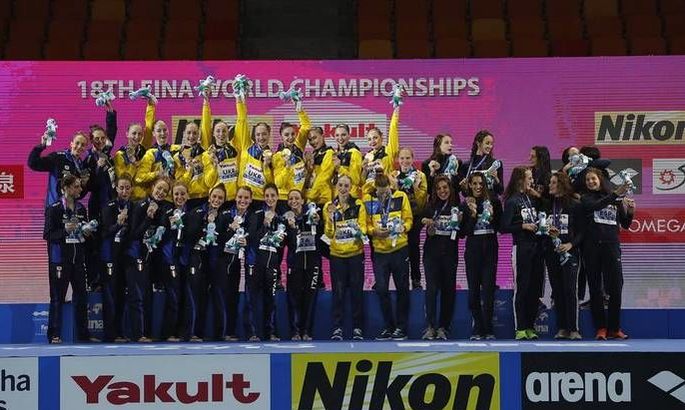 Украина выиграла золото в артистическом плавании