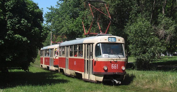 В Харькове трамваи изменили маршруты