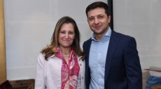 Зеленский встретился с Фриланд: говорили о российской агрессии