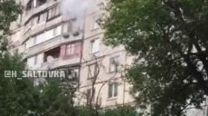 На Салтовке спасатели ликвидировали пожар на балконах жилой 12-этажки