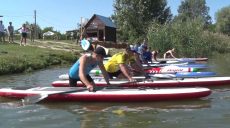 Гонки на байдарках, каное, кануполо, SUP бординг на фестивале Kharkiv Water Fest.