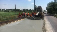В Харьковской области продолжается ремонт мостов на трассе Мерефа — Лозовая — Павлоград