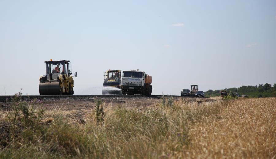 В Харьковской области продолжается ремонт дорог