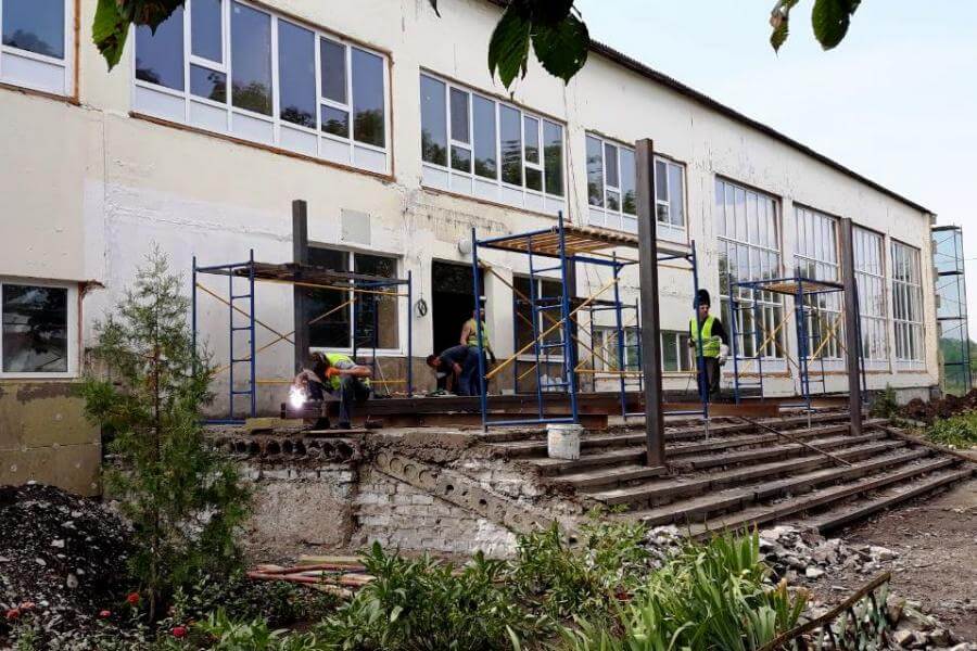 Все работы в Краснопавловском лицее планируют завершить до начала учебного года