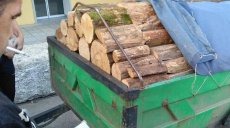 На Харьковщине остановили машину с древесиной