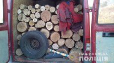 Полицейские выявили факт незаконной перевозки древесины на Харьковщине