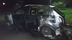 В Харьковской области неизвестные спалили авто (фото)