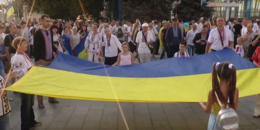 День державного прапора: більше тисячі містян та гостей з усієї України завітали до Харкова (відео)