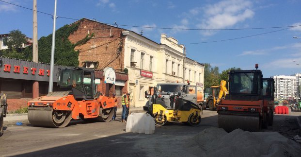 В Харькове завершают реконструкцию улицы Клочковской