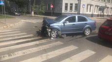 В центре Харькова произошло ДТП (фото)