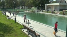 На облаштування озера у саду Шевченка знов оголосили тендер (відео)