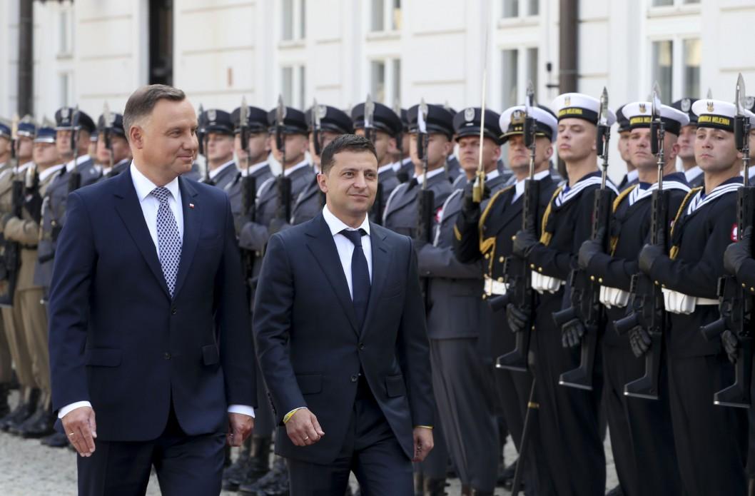 Sanctions against Russia should continue: Zelenskyi met with Polish President