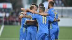 Украина разгромила Литву в матче отбора на Евро-2020
