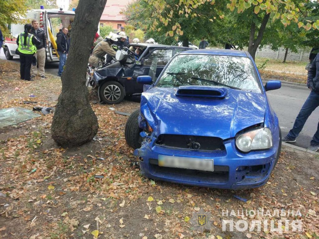 Стали известны подробности столкновения автомобилей “Subaru” и “Славута”