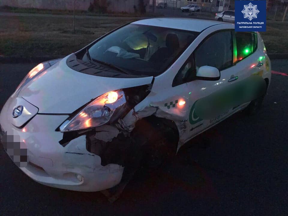 На ул. Академика Павлова Daewoo ударил Nissan (фото)