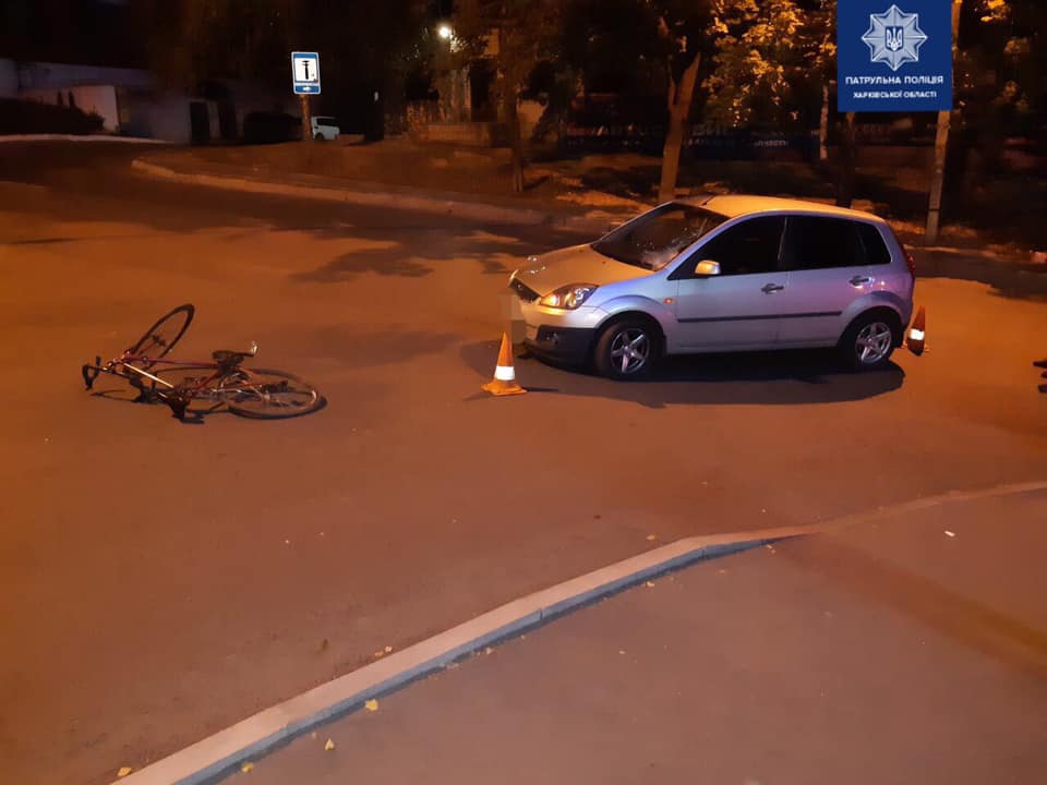 На ул. Ромена Роллана сбит велосипедист (фото)