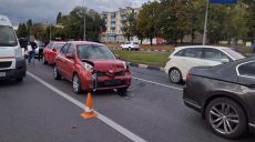 На Гагарина в тройном ДТП пострадал человек (фото)