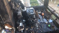 В Слободском районе горели балконы пятиэтажки (фото)