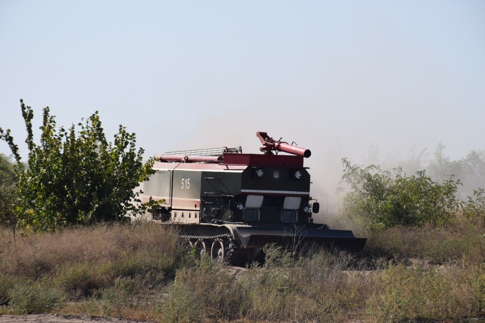 Масштабный пожар на военном полигоне в Клугино-Башкировке полностью ликвидировали