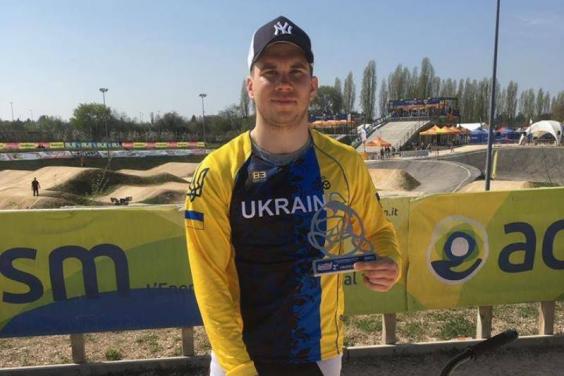 Харьковчанин стал серебряным призером Кубка Европы по велоспорту