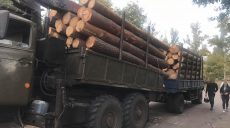 В Харькове изъяли два грузовика с древесиной без маркировочных бирок (фото)