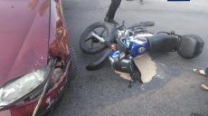 На ул. Мира сбит мотоциклист (фото)