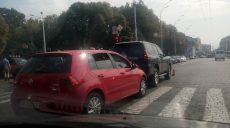 На Сумской произошло ДТП (фото)