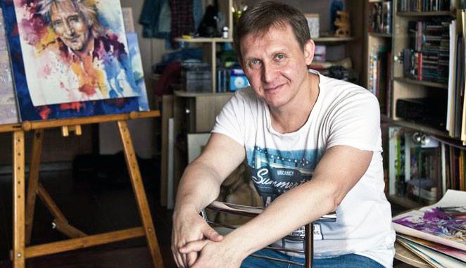 Харьковский художник рассказал об авторской серии портретов музыкантов