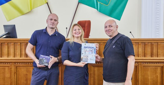 В горсовете наградили победителей фотопроекта «Герои нашего города»