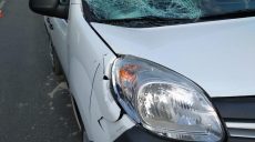 Водитель насмерть сбил человека в Харькове