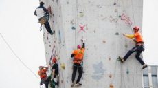 На харківському скалодромі вперше відбулись чемпіонати України зі скелелазіння (відео)
