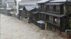В Японии уточняют последствия тайфуна Хагибис (фото)