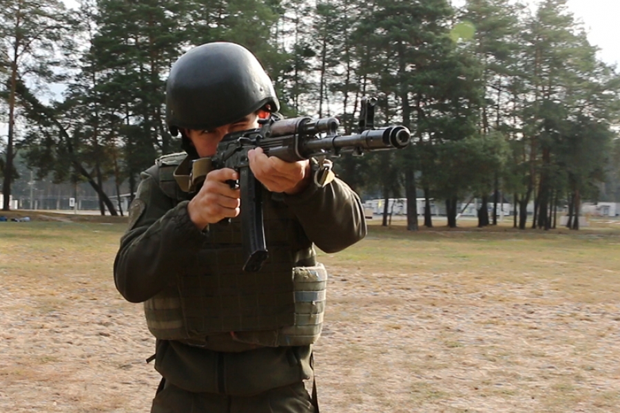 На Харьковщине завершились сборы выпускников военных вузов (видео)