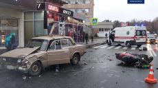 На Московском проспекте сбит мотоциклист (фото)