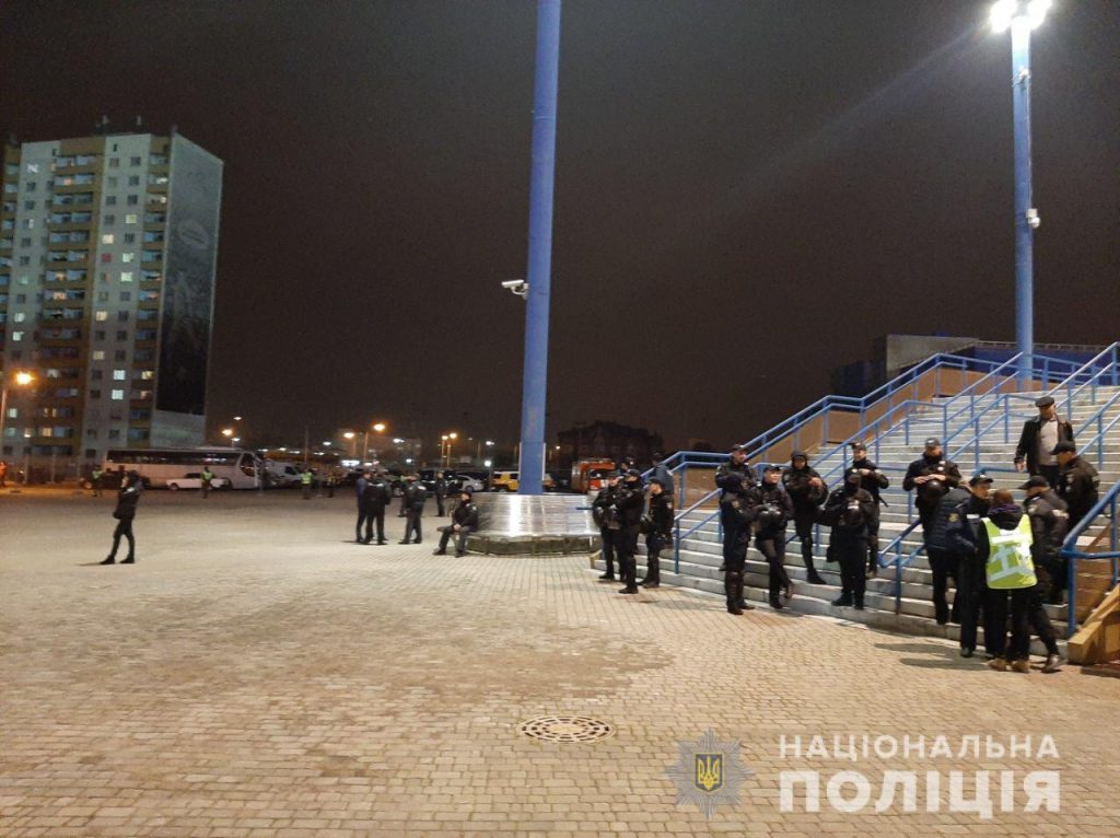 «Шахтер» — «Динамо» (Загреб). Полиция не зафиксировала грубых нарушений общественного порядка