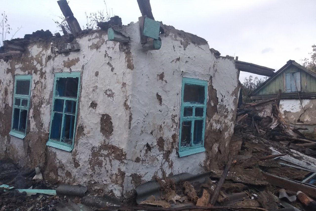 На Харьковщине из-за неисправной печи сгорел дом (фото)