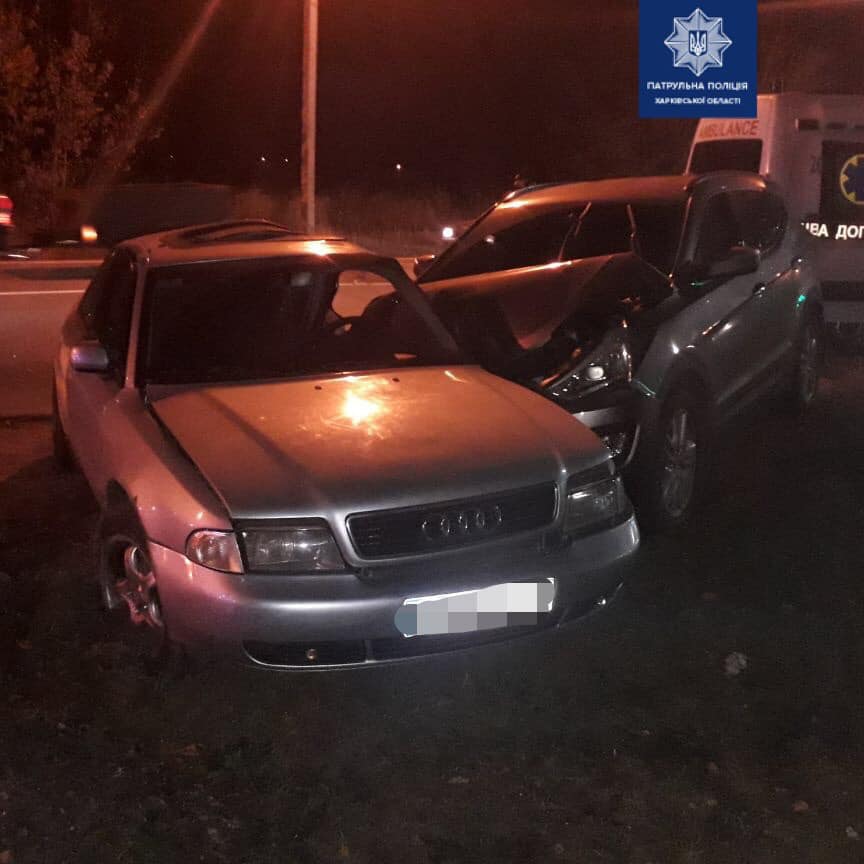 На ул. Леся Сердюка в ДТП пострадал водитель (фото)