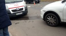 На Шишковке на пешеходном переходе сбили мужчину (фото)