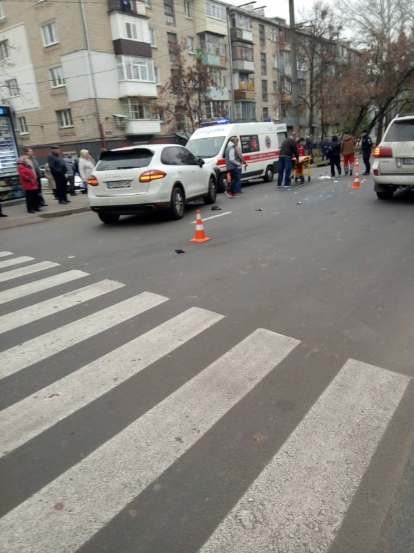 В Харькове в результате аварии пострадал пожилой мужчина