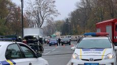 На улице Пушкинской во время движения загорелся водовоз (видео)