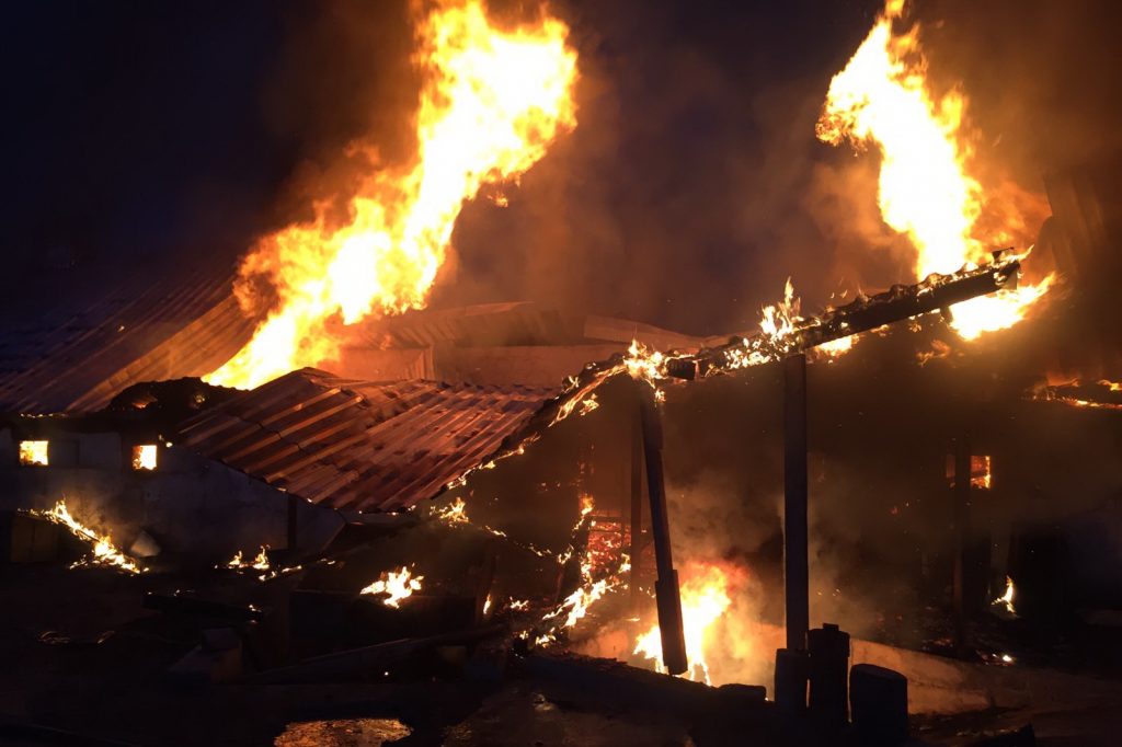 На Харьковщине ликвидирован крупный пожар (фото)