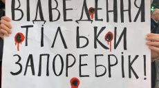 В Харькове проходит пикет против подписания формулы Штанмайера
