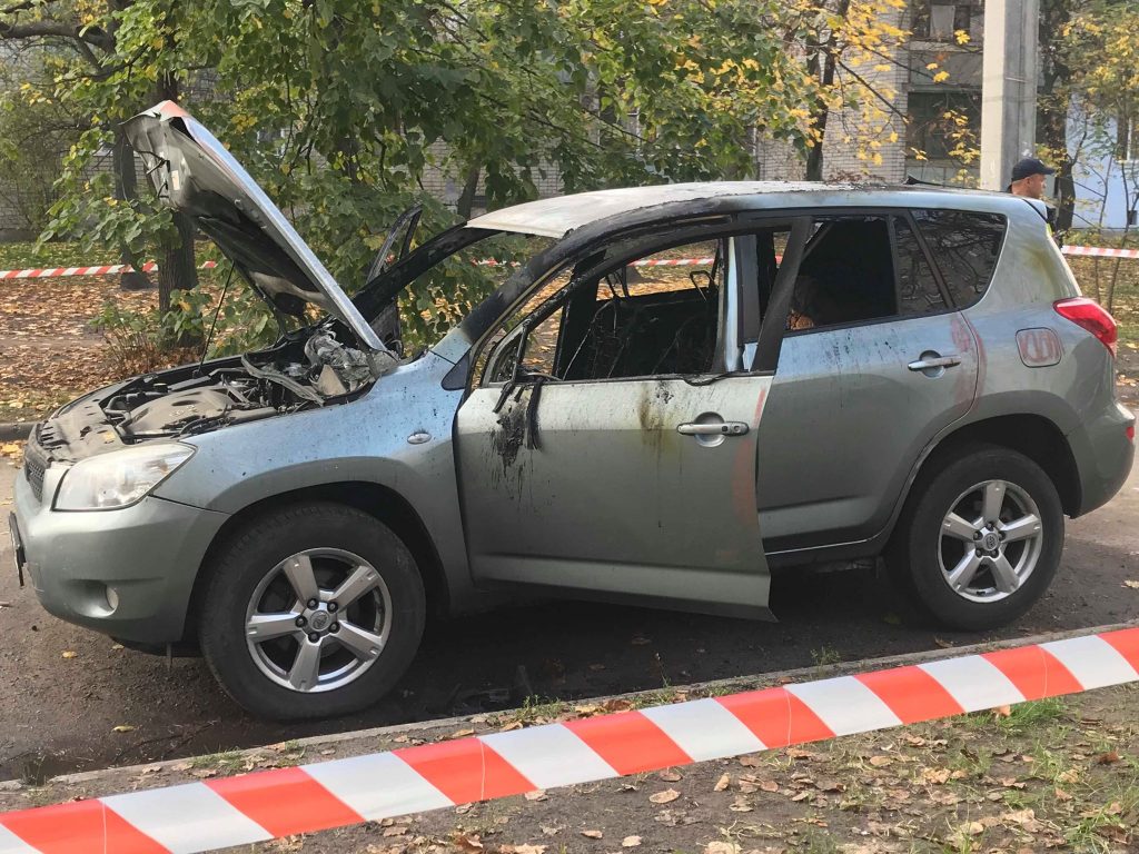 Учасника перестрелки полиция задержать не успела, он подорвал свою машину — Сокуренко (фото)