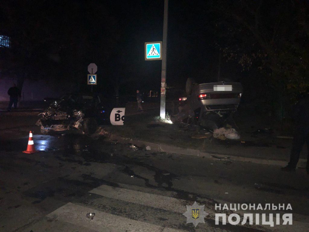 Серьезное ДТП в Шевченковском районе: трое пострадавших (фото)