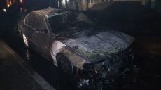 В Харьковской области сгорел автомобиль (фото)