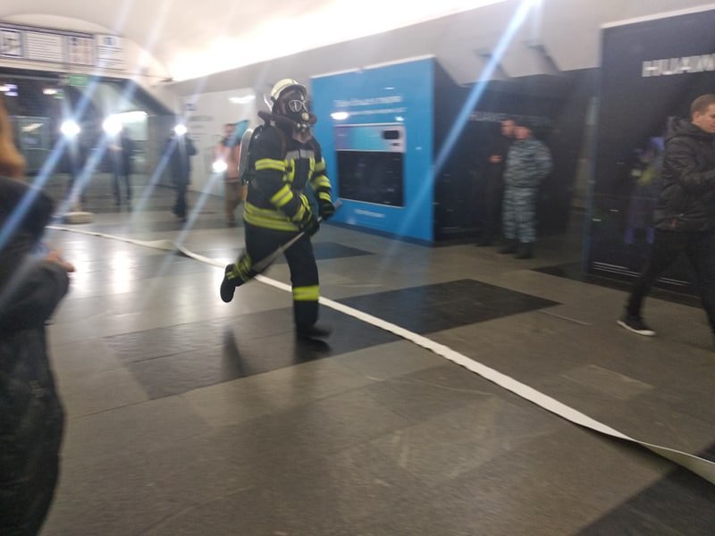 Как ликвидировали «пожар» в метро (видео, фото)