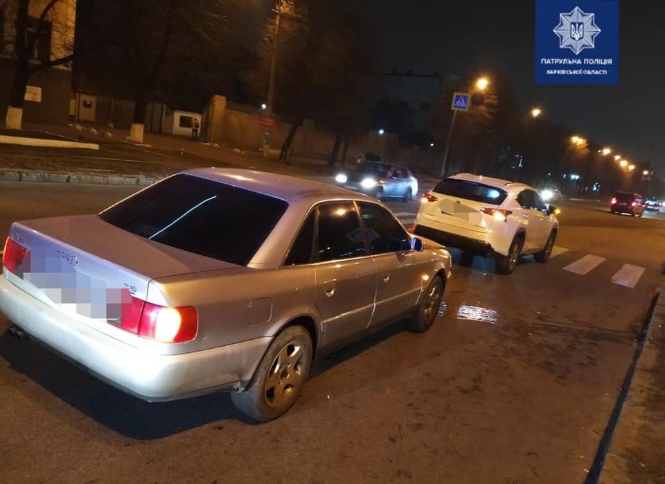 На ул. Плехановской столкнулись Audi и Lexus (фото)