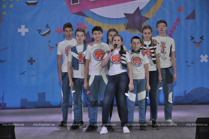 Прошла игра школьной Лиги юмора в Харькове (фото)