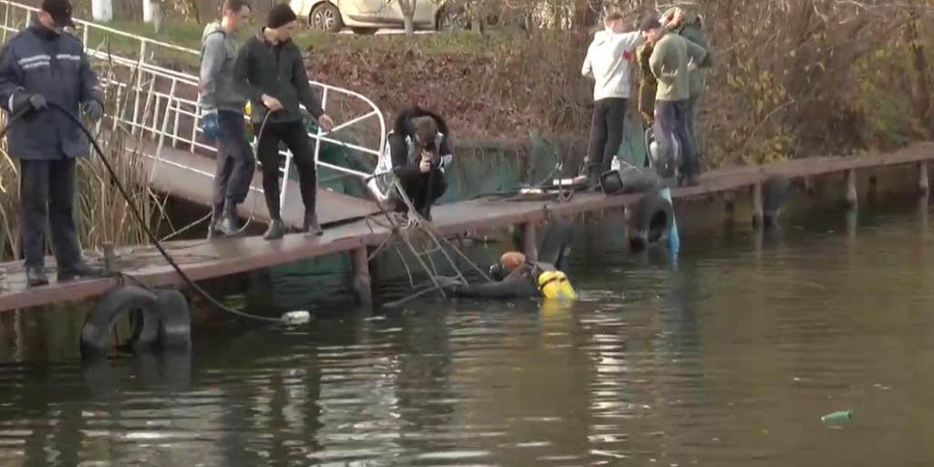 У Журавлівському гідропарку провели навчання водолази